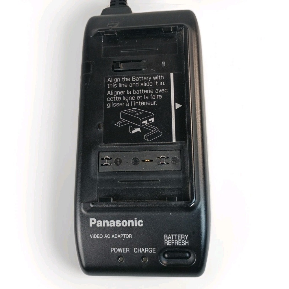 Panasonic PV-A17 Video AC Adapter VHS Camcorder Battery Charger Power Up